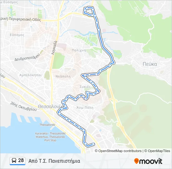 28  Line Map