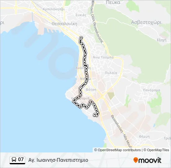 07 Bus Line Map