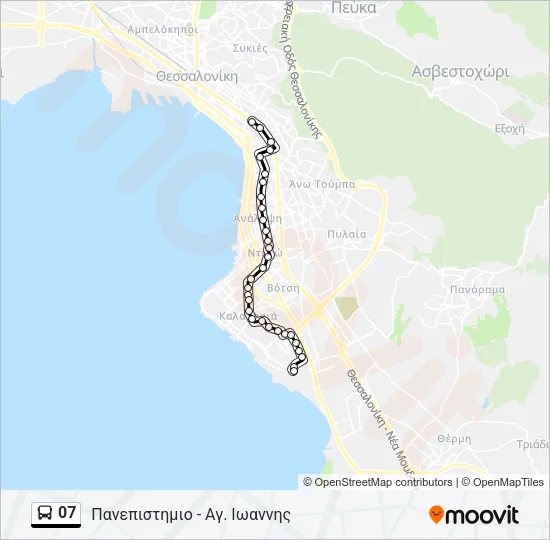07 Bus Line Map