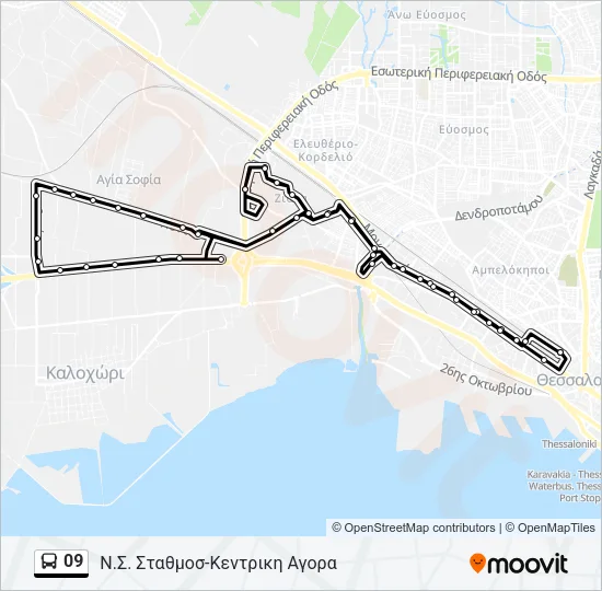 09 Bus Line Map