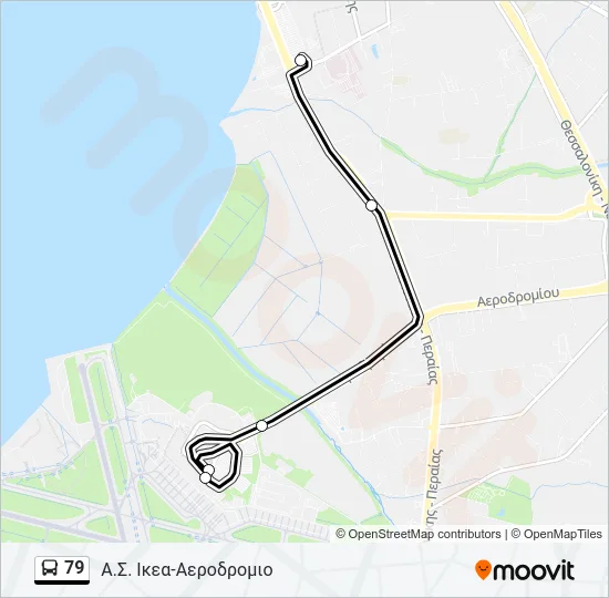 79 Bus Line Map