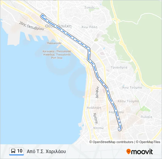 10  Line Map