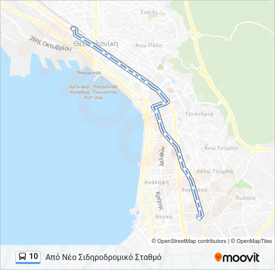 10  Line Map