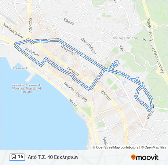 16  Line Map