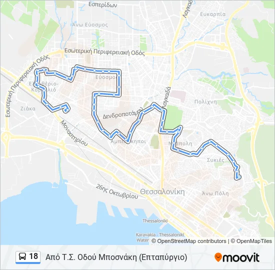 18  Line Map