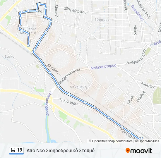19  Line Map