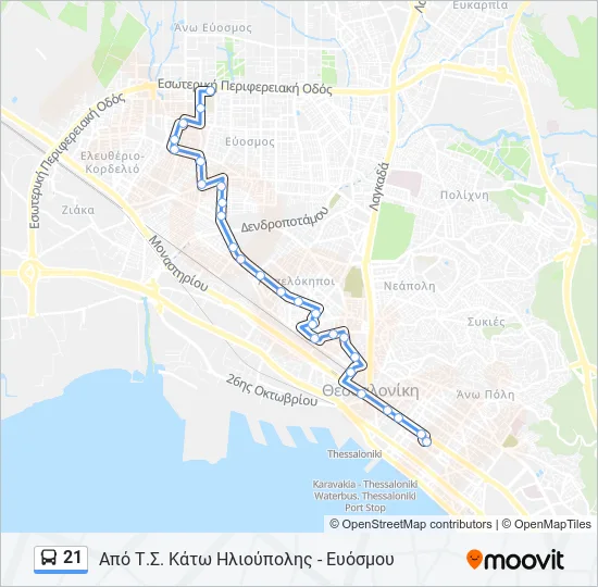 21  Line Map