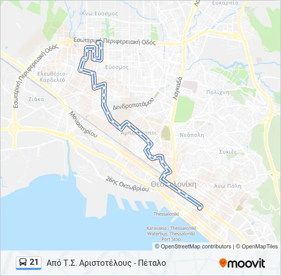21  Line Map