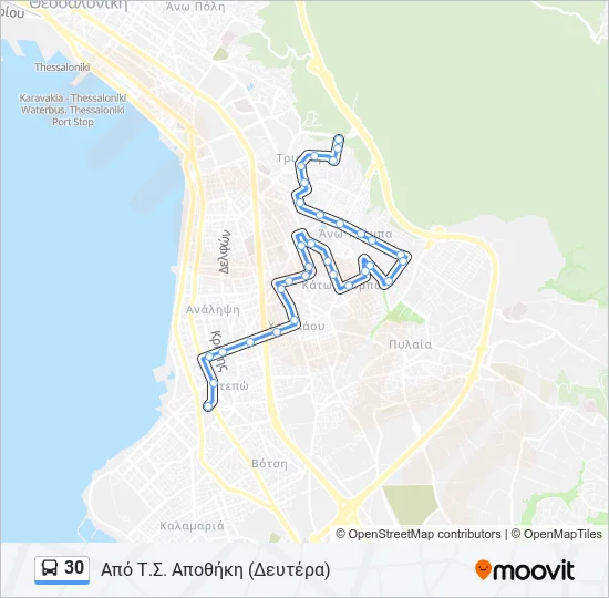 30  Line Map
