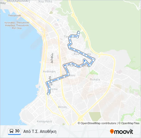 30  Line Map