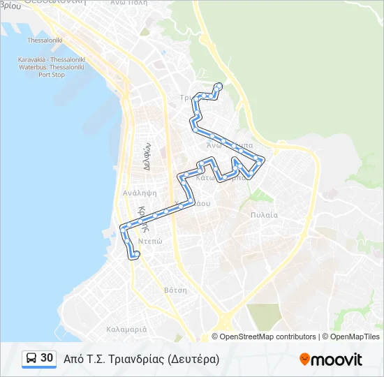 30  Line Map