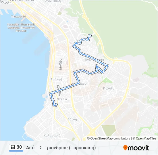 30  Line Map