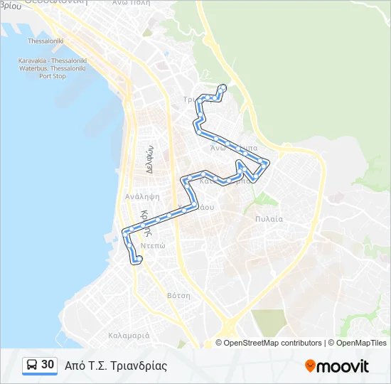 30  Line Map