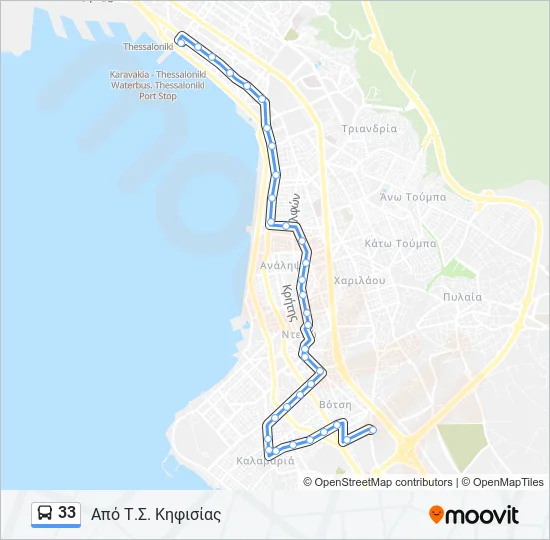 33  Line Map