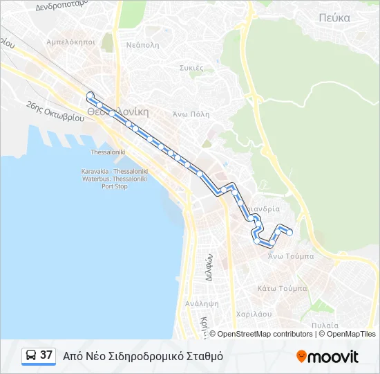 37  Line Map