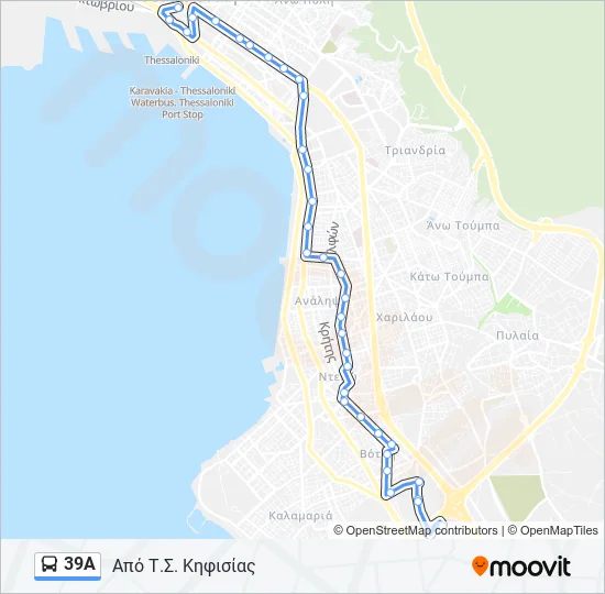 39Α  Line Map