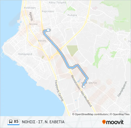 Χ5  Line Map