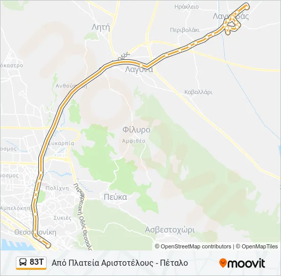 83Τ  Line Map