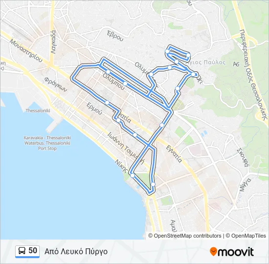 50  Line Map
