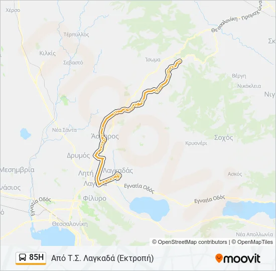 85Η  Line Map