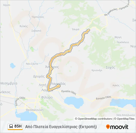 85Η  Line Map