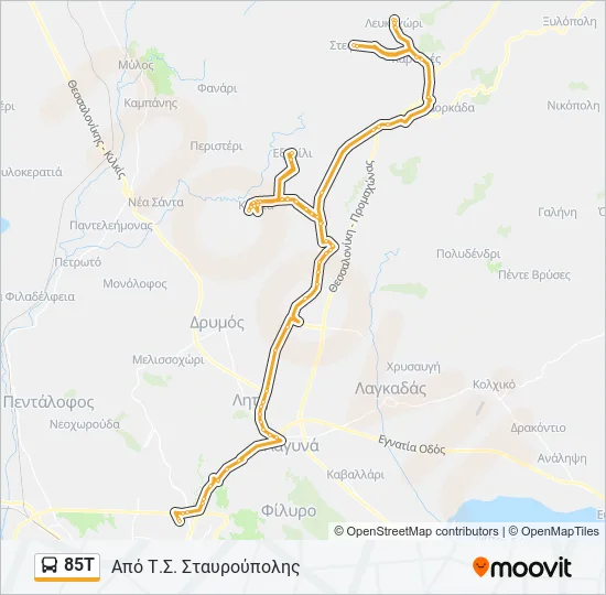 85Τ  Line Map