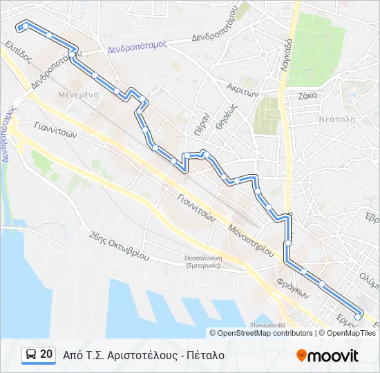 20  Line Map