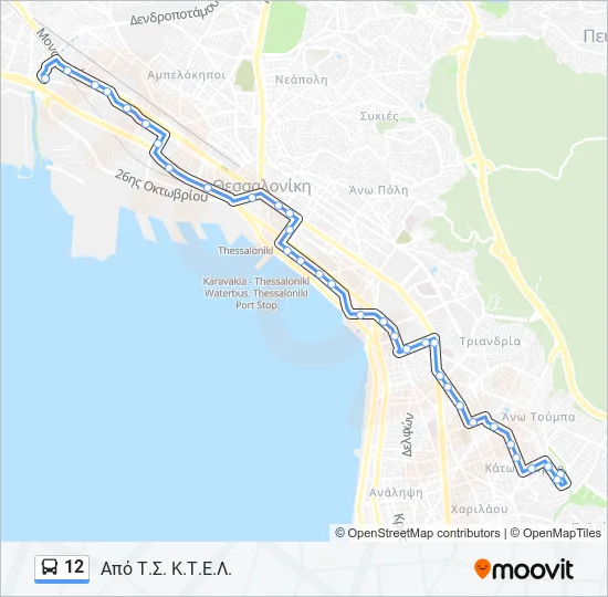 12  Line Map