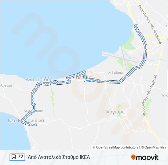 72  Line Map