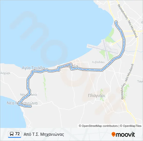 72  Line Map