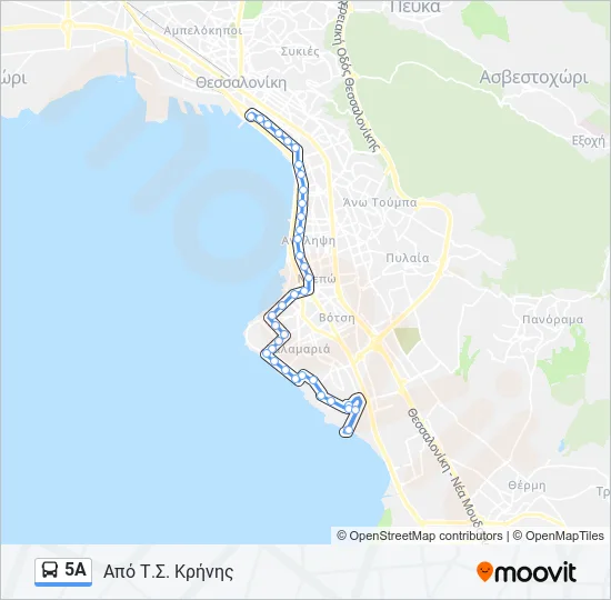 5Α  Line Map