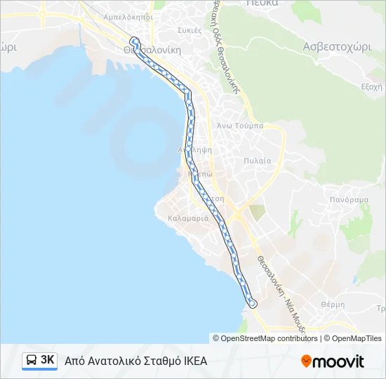 3Κ  Line Map