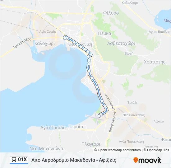 01Χ  Line Map