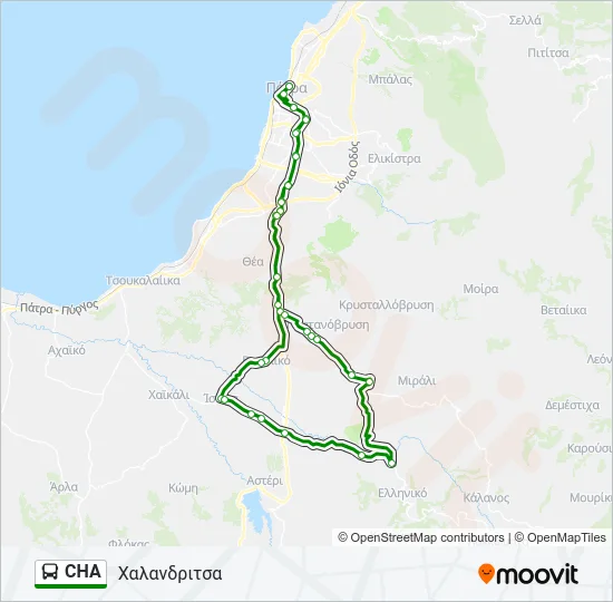 CHA Bus Line Map