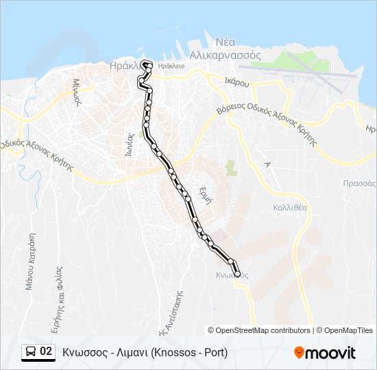 02 bus Line Map