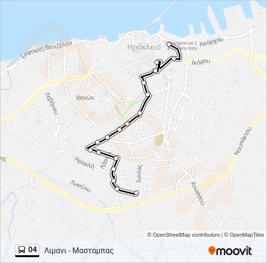 04 bus Line Map