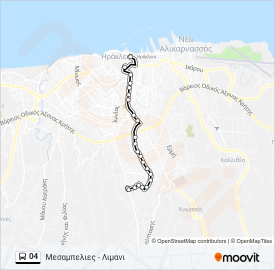 04 bus Line Map