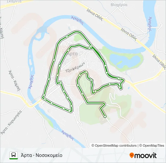 08 Bus Line Map