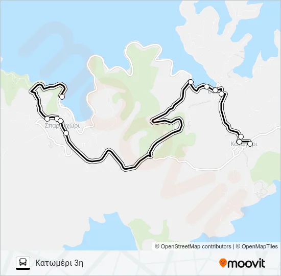 4 Bus Line Map