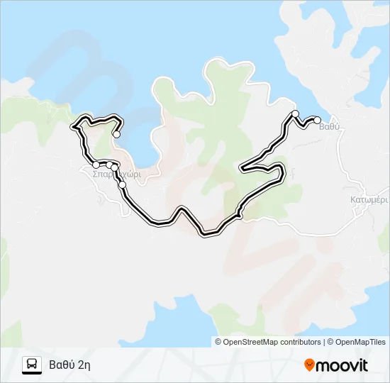 2 Bus Line Map