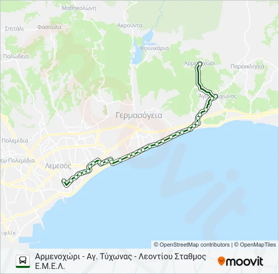 25A  Line Map