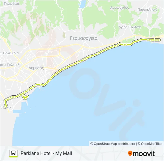 30Ν  Line Map