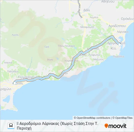 LAE  Line Map