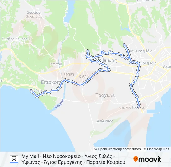 18  Line Map
