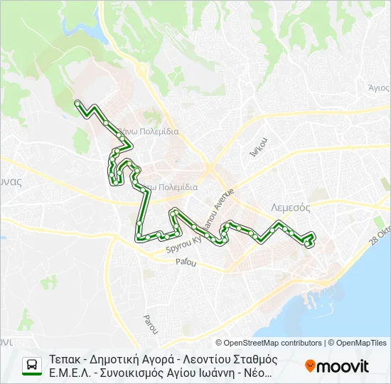 5Α  Line Map