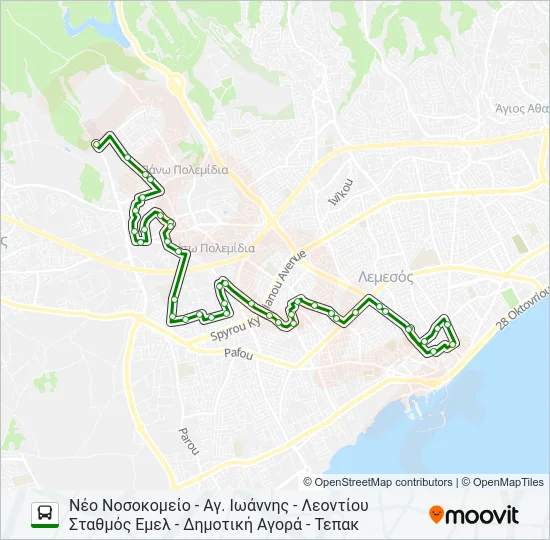 5Α  Line Map