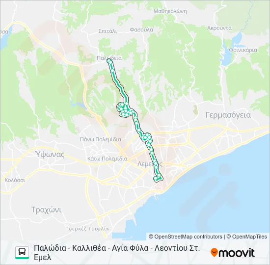 9Α  Line Map