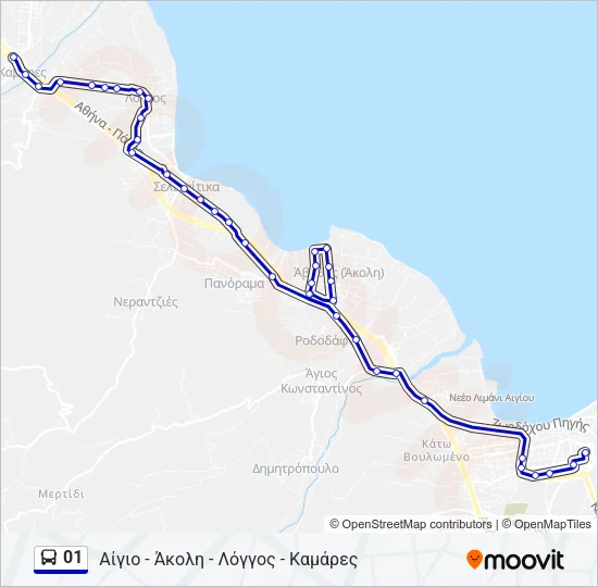 01 Bus Line Map