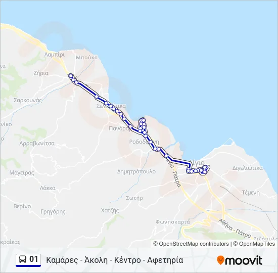 01 Bus Line Map