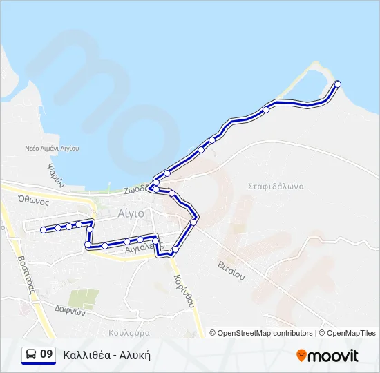 09 Bus Line Map